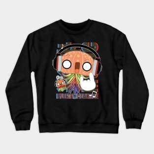 Tillandsia Jellyfish Metal Music Crewneck Sweatshirt